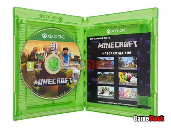 Xbox One Minecraft (Б/У, Полностью на русском языке)