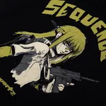 Худи Heartz Sequence Black Distressed черный