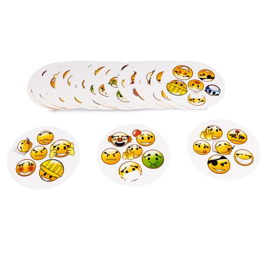 Игра настольная Дабл "Смайлики" (20 карточек)