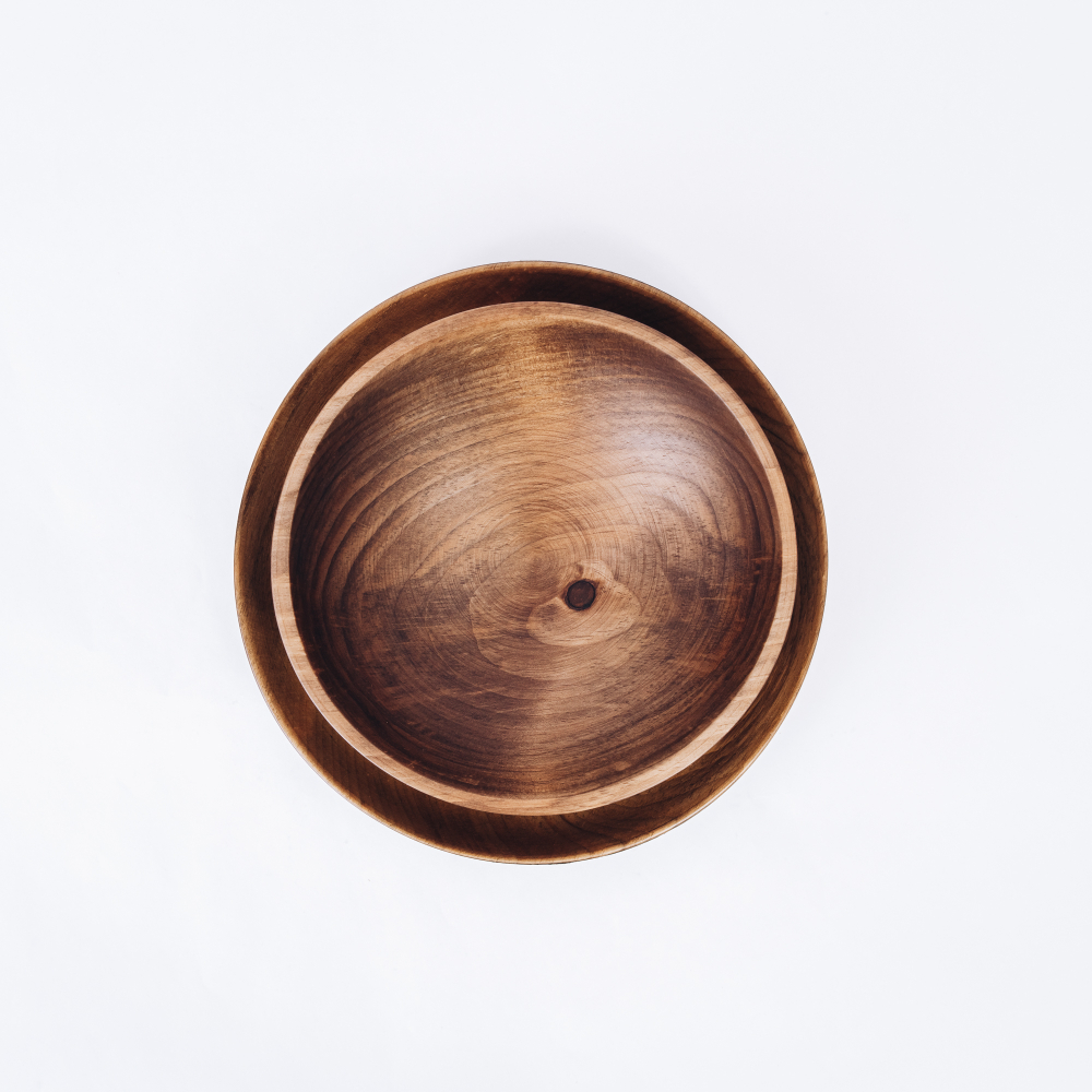 Набор деревянных тарелок Art of Siberia из кедра. TN50