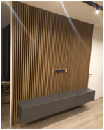 Декоративные рейки из Сосны 20х50мм