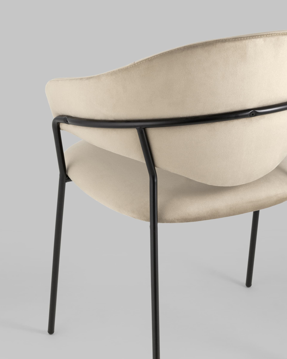 Стул Алексис велюр капучино 2 шт