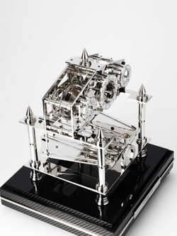 Часы-скелетон настольные Comitti S203S The Congreve Англия