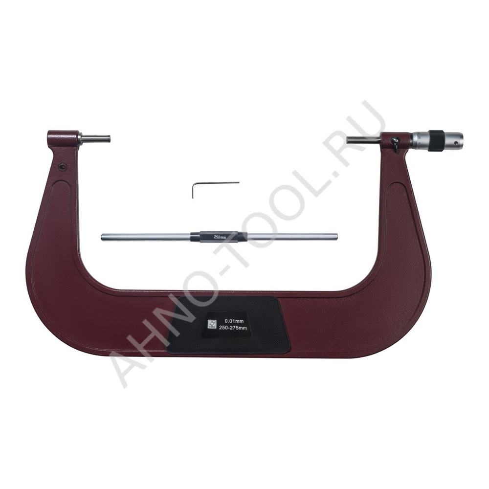 Микрометр МК 275-0.01 ГОСРЕЕСТР 89035-23 (микр.винт 8мм) ТОЧИНТЕХ