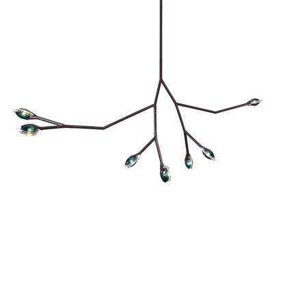 Ceiling design lamp  16.9 by Bocci (Blue)