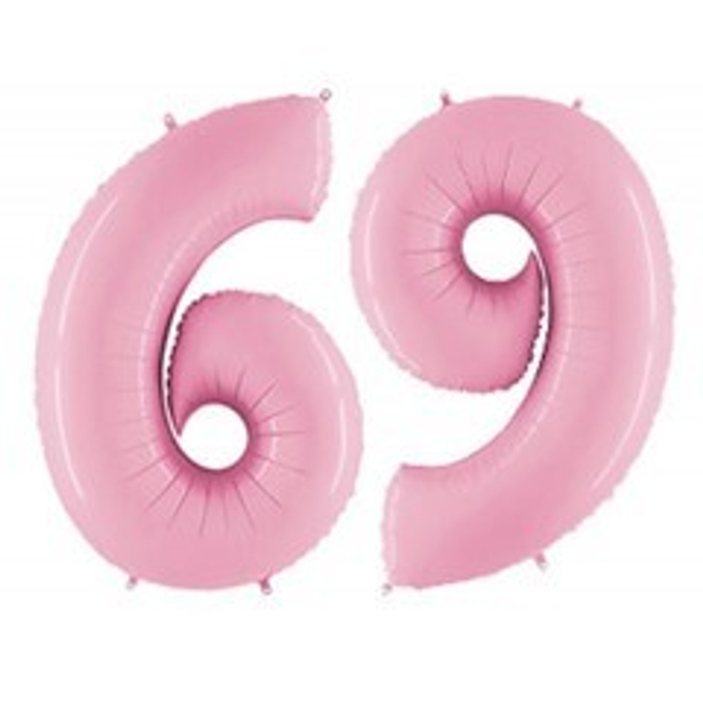Г ЦИФРА 6/9  40" Пастель Pink
