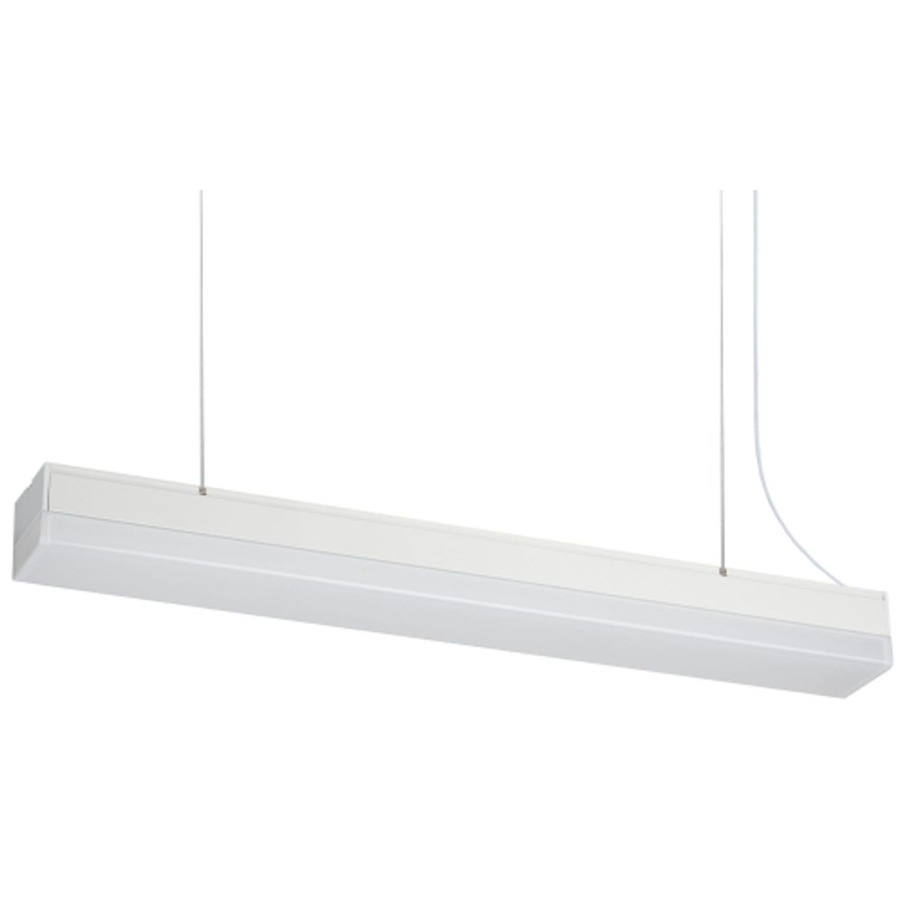 Линейный светодиодный светильник ЭРА SML-11-WB-40K-W24 24Вт 4000K 3000Лм 600x70x55 белый подвесной | Светильники линейные для ритейла