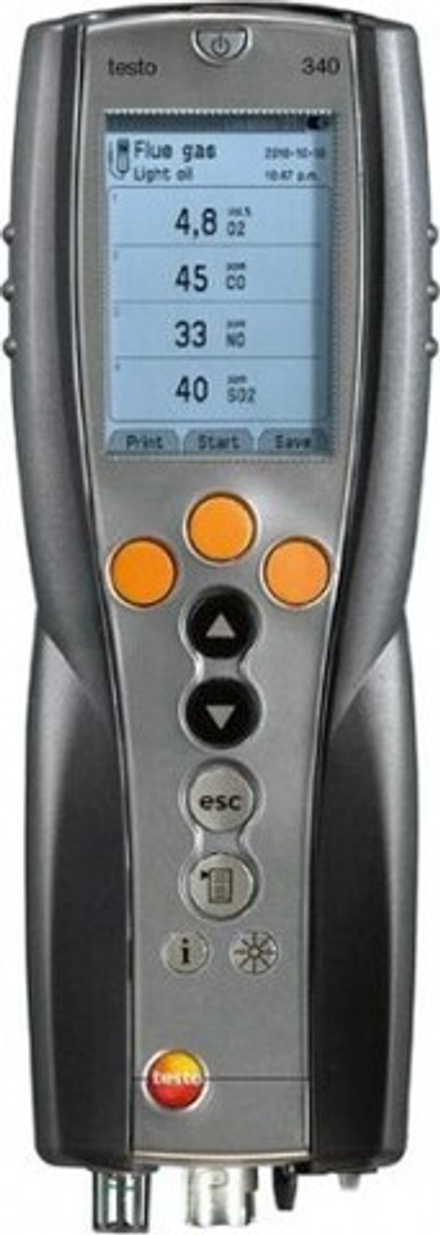 Газоанализатор Testo 340 SO2-четырехсенсорный комплект без зонда 0563 9341