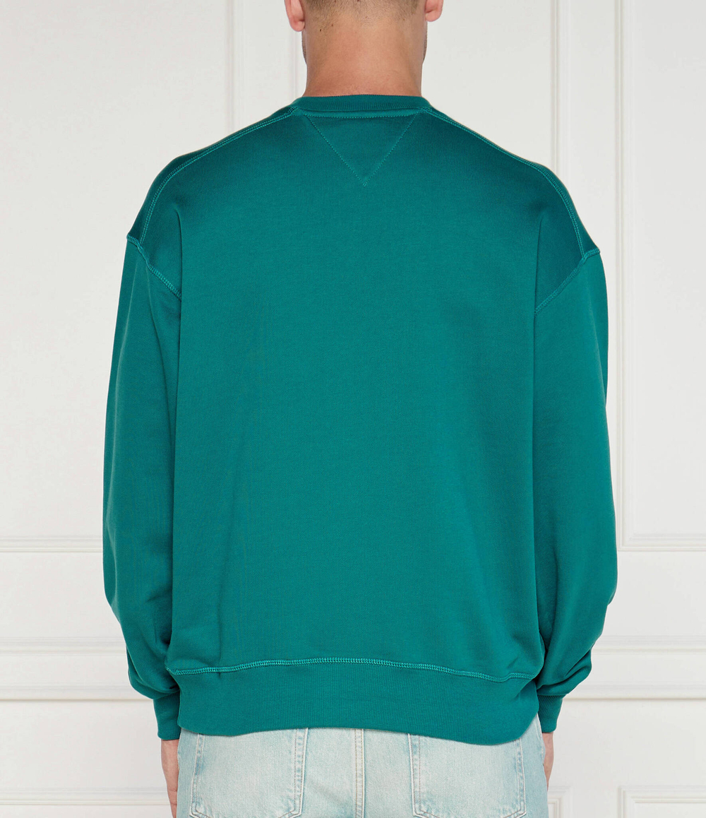 Худи BOXY POP VARSITY CREW Tommy Jeans - бирюзовый(DM0DM18628)