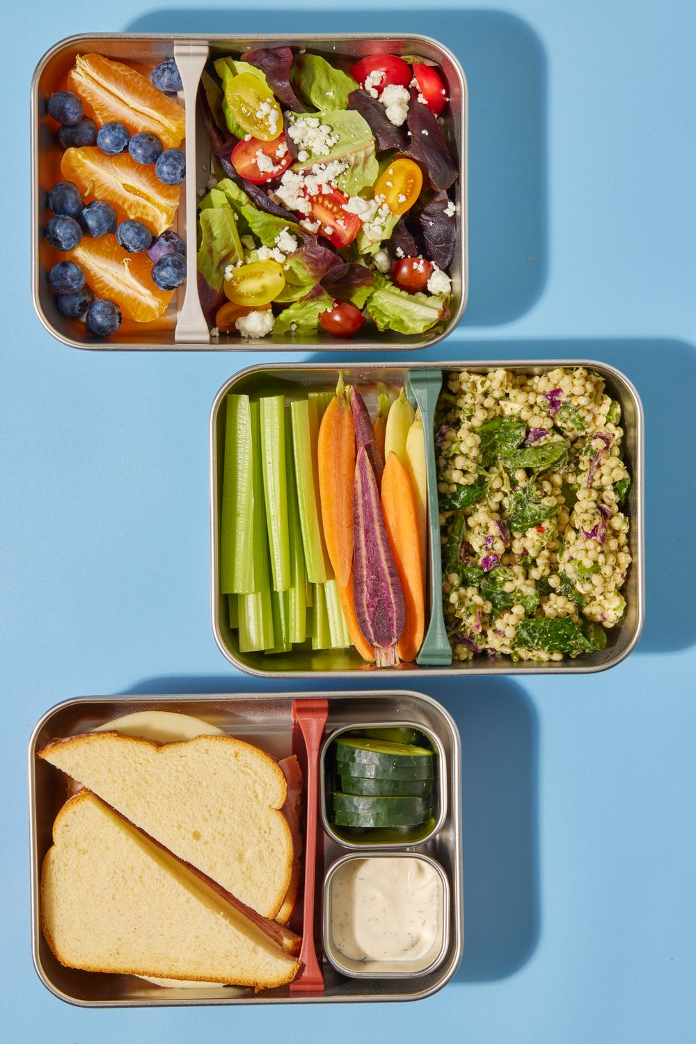 Набор ланч-боксов Klean Kanteen Family Set (Big Meal, Lunch, Snack) Sea Spray