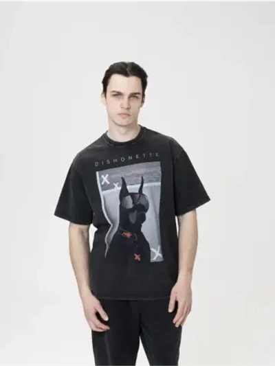 Футболка PARABOLA Доберман оверсайз для мужчин и женщин