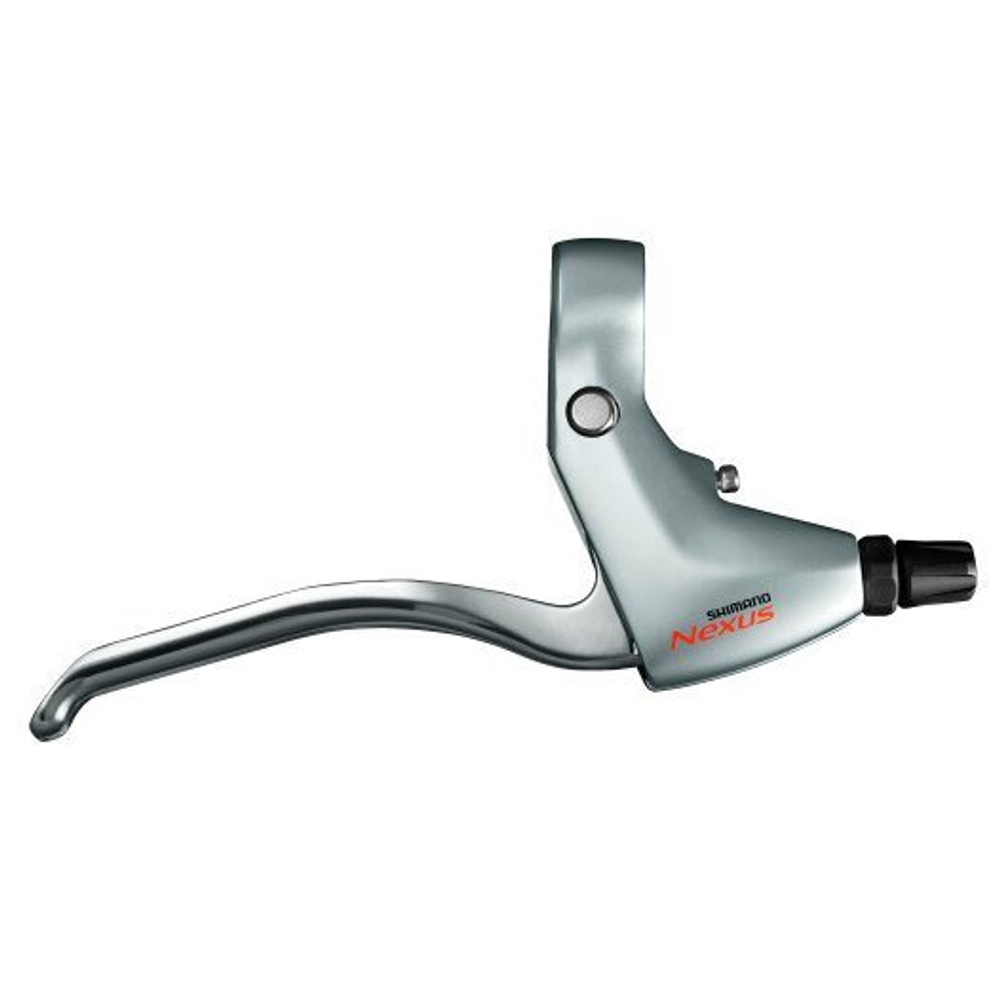 Тормозная ручка Shimano Nexus, C6010, левая, для роллерного тормоза, цв. серебрист., б/уп.