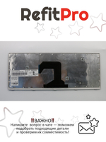 Клавиатура для ноутбука Lenovo U410 раскладка - русская, без подсветки, серая (25203620), оригинал