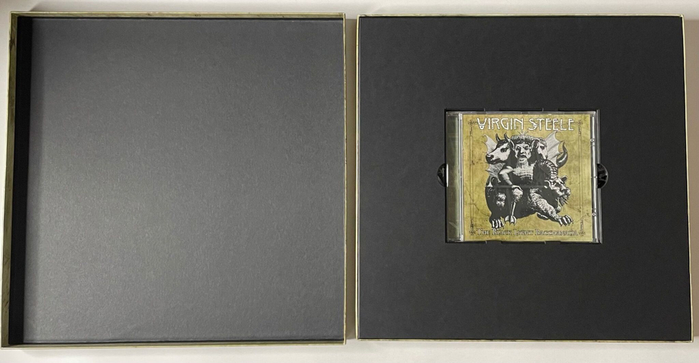 Винтажная виниловая пластинка LP Virgin Steele The Black Light Bacchanalia (Germany 2010)