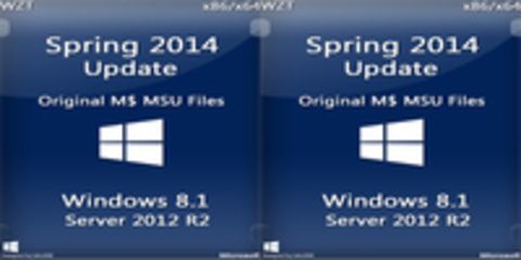 Microsoft Windows 8.1 / Server 2012 R2 Spring 2014 Update x86/x64