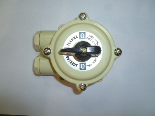 Выключатель (16А,380v)HCD-70-80-90/Circuit breaker