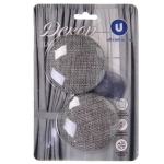 Подхват для штор на магните «Классика черный» 5см S1887