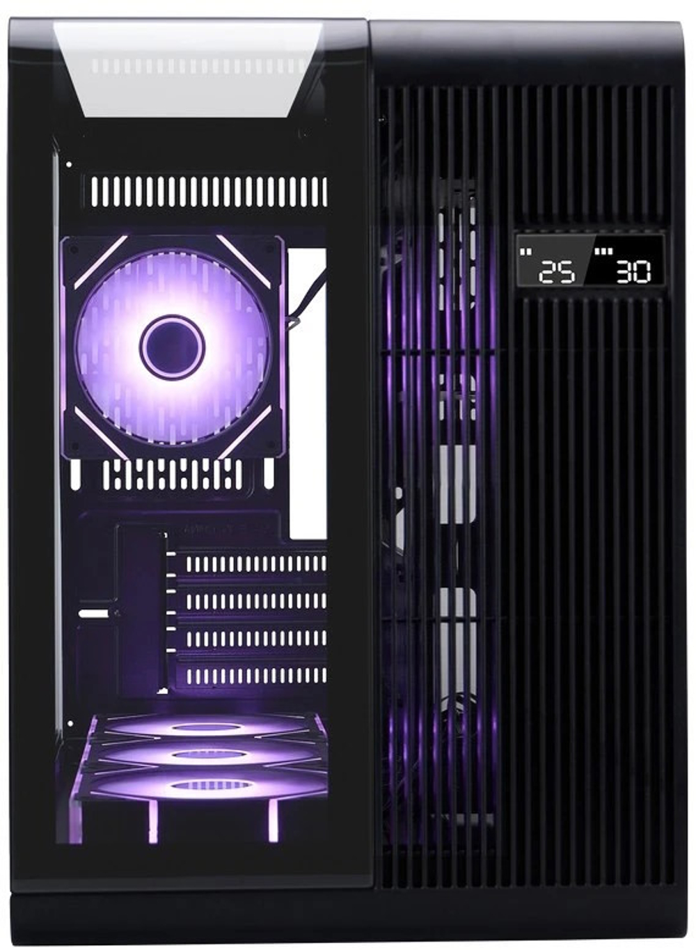 Корпус mATX 1STPLAYER RT6-BK-3FC7R-1FC7