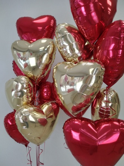 Букет сердец