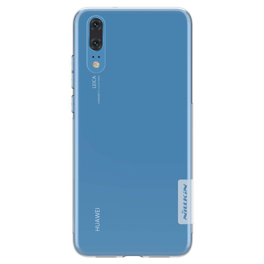 Прозрачный силиконовый чехол Nillkin Nature для Huawei P20