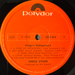 Ringo Starr ‎– Ringo's Rotogravure (Скандинавия 1976г.)