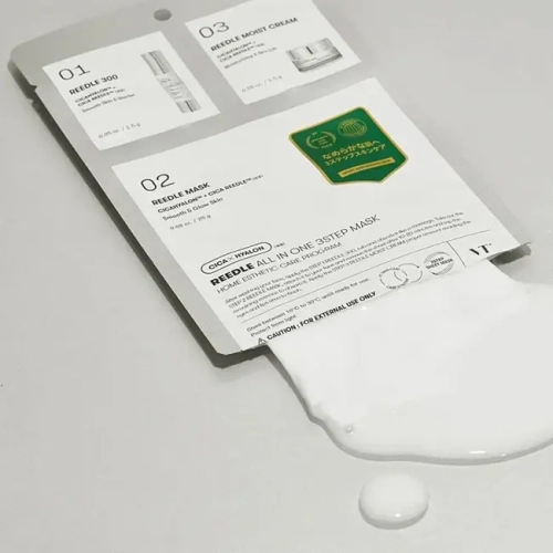 VT Cosmetics Reedle Shot All In One 3 Step Mask трёхступенчатый лифтинг-набор с микроиглами