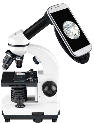 Микроскоп Bresser Junior Biolux SEL 40-1600x, белый, в кейсе