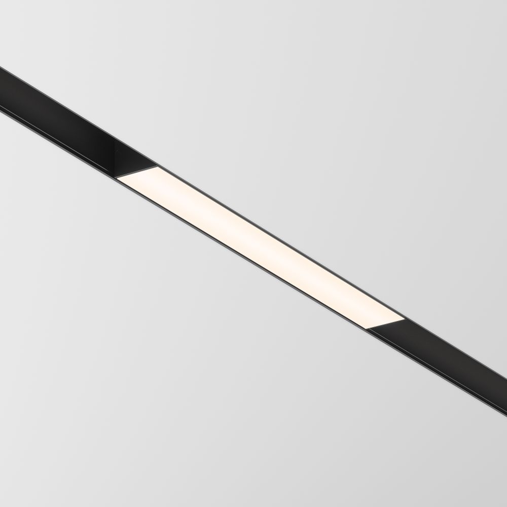 Трековый магнитный светодиодный светильник Maytoni Basis Gravity TR074-2-12W3K-B