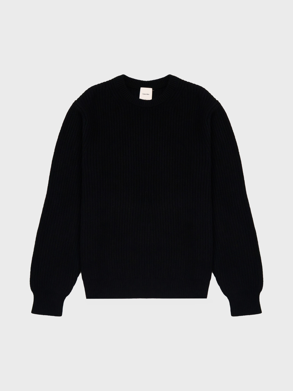 Свитер Calvin Klein Wool Rib Blend Crewneck Black