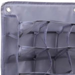 Органайзер подвесной для хранения вещей «ИДЕЯДОМА», цвет серый, 15 секций, 48*29см/глубина ячейки 9,5см