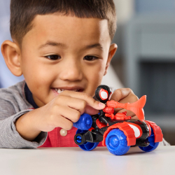 Hasbro SPIDEY i super-kumple - Транспортное средство Майлза "Spin" Моралеса Techno-Racer + фигурка G2460
