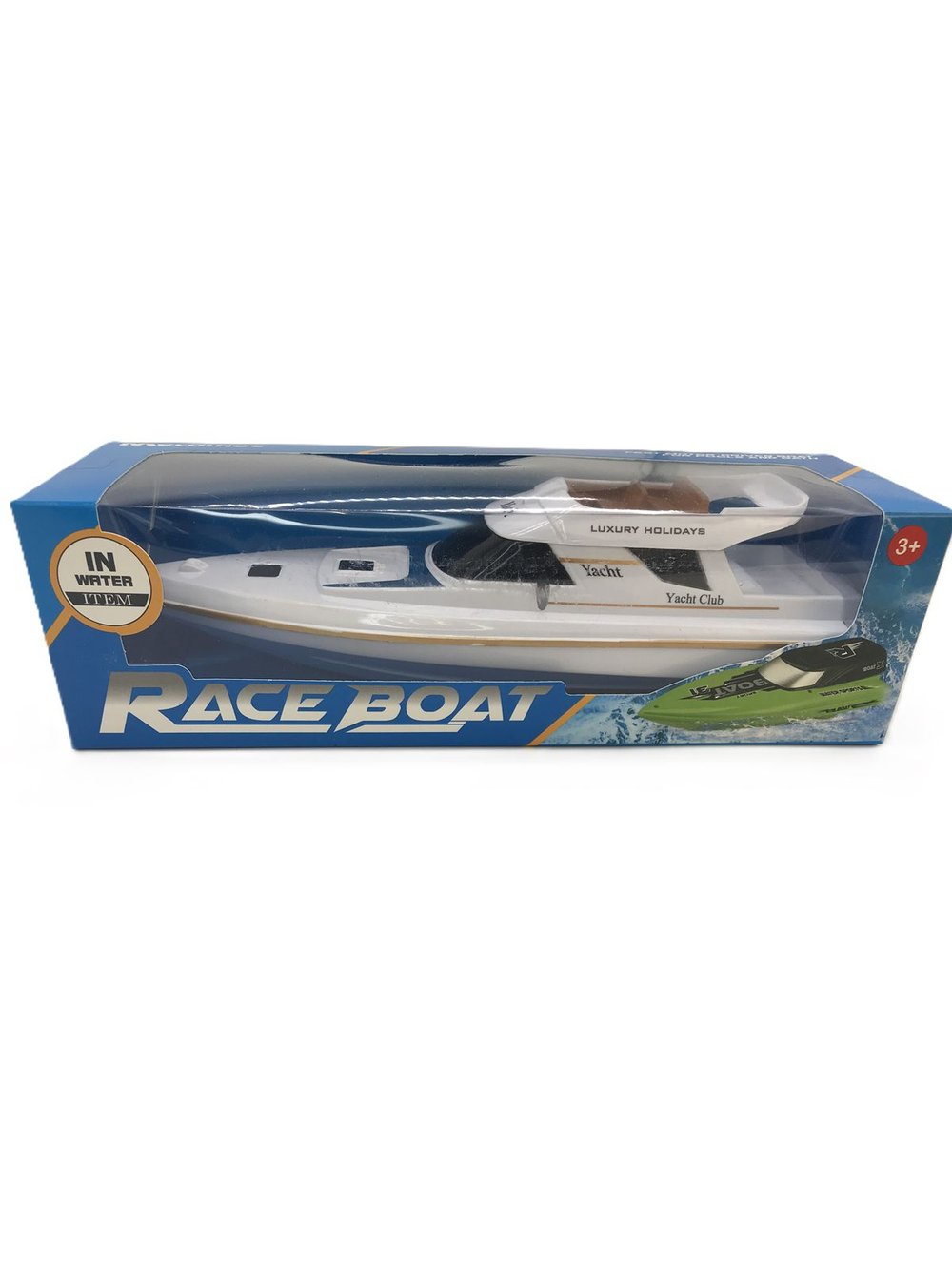 Игрушка Лодка Вояж на батарейках (53901-1), цвет белый