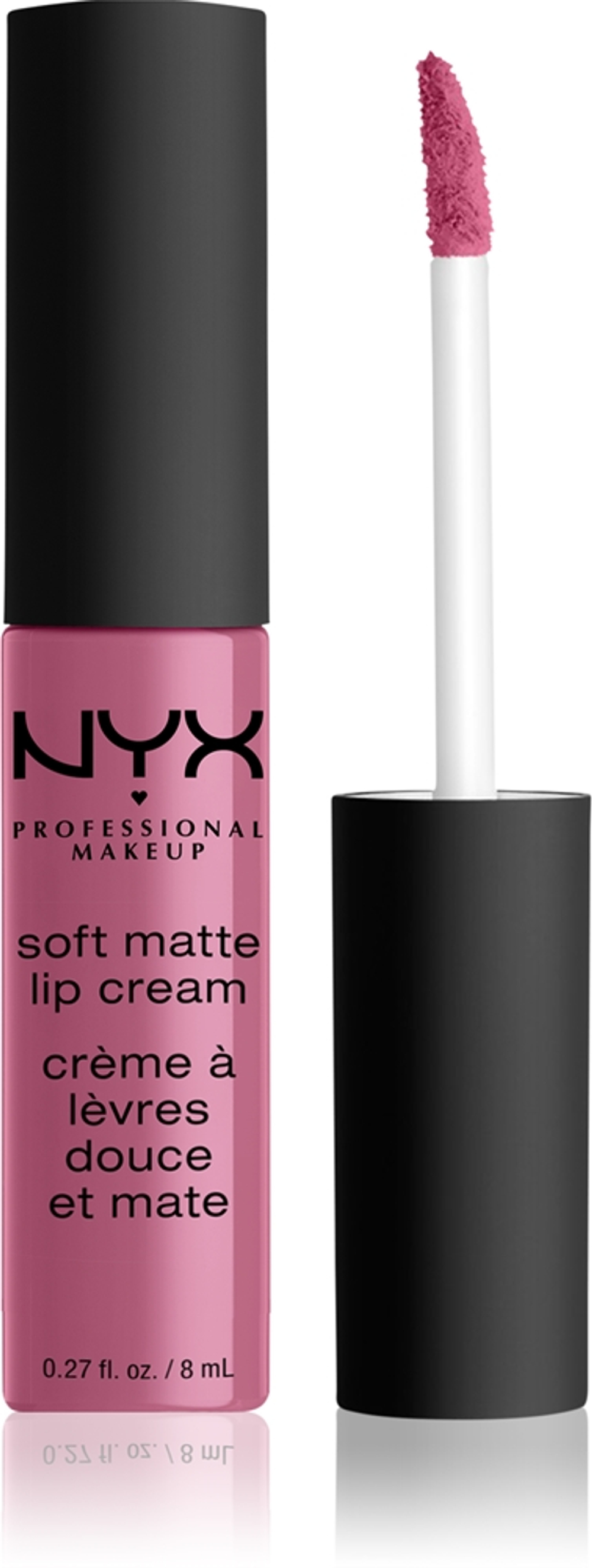 NYX Professional Makeup Soft Matte Lip Cream - Легкая матовая жидкая помада оттенок 61 Montreal, 8 ml