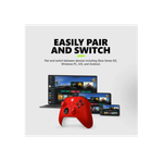 Беспроводной геймпад Xbox (Pulsing Red) для Xbox Series X/S, One, Windows, Cloud. Оригинал.
