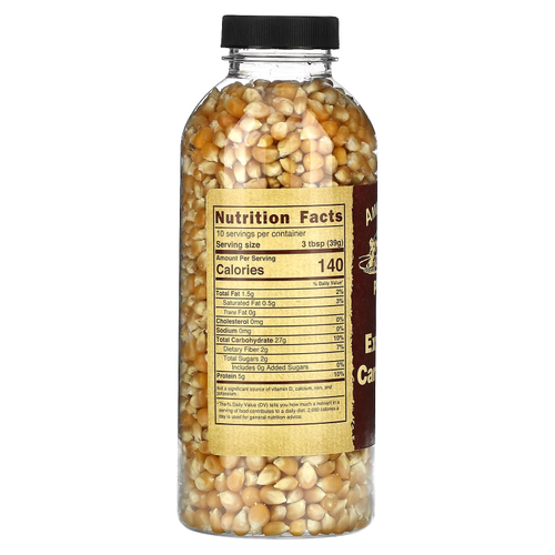 Amish Country Popcorn, очень большая карамель, 396 г (14 унций)
