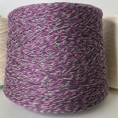 Ninetyfive - Filpucci; 95% кашемир, 5% меринос; 280м/100гр; col.526. Vinaccia, 5 нитей: 1 молочная, 2 фуксия; 2 темно-серых; S705