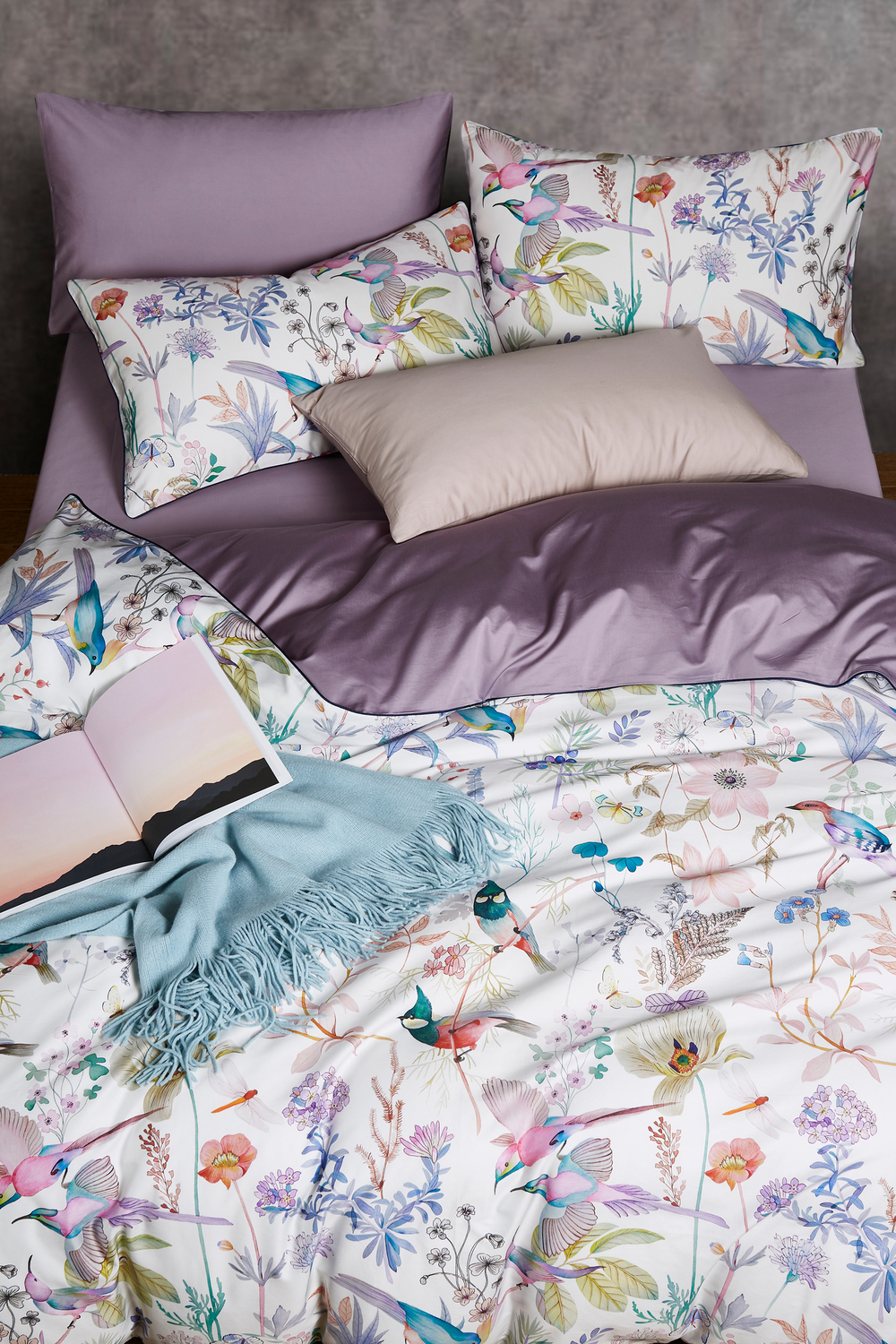 Постельное белье 1.5 спальное Luxe Dream Birds C1007S