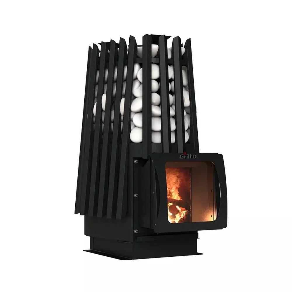 Дровяная банная печь Grill'D Cometa Vega 350 Short Window Max Pro