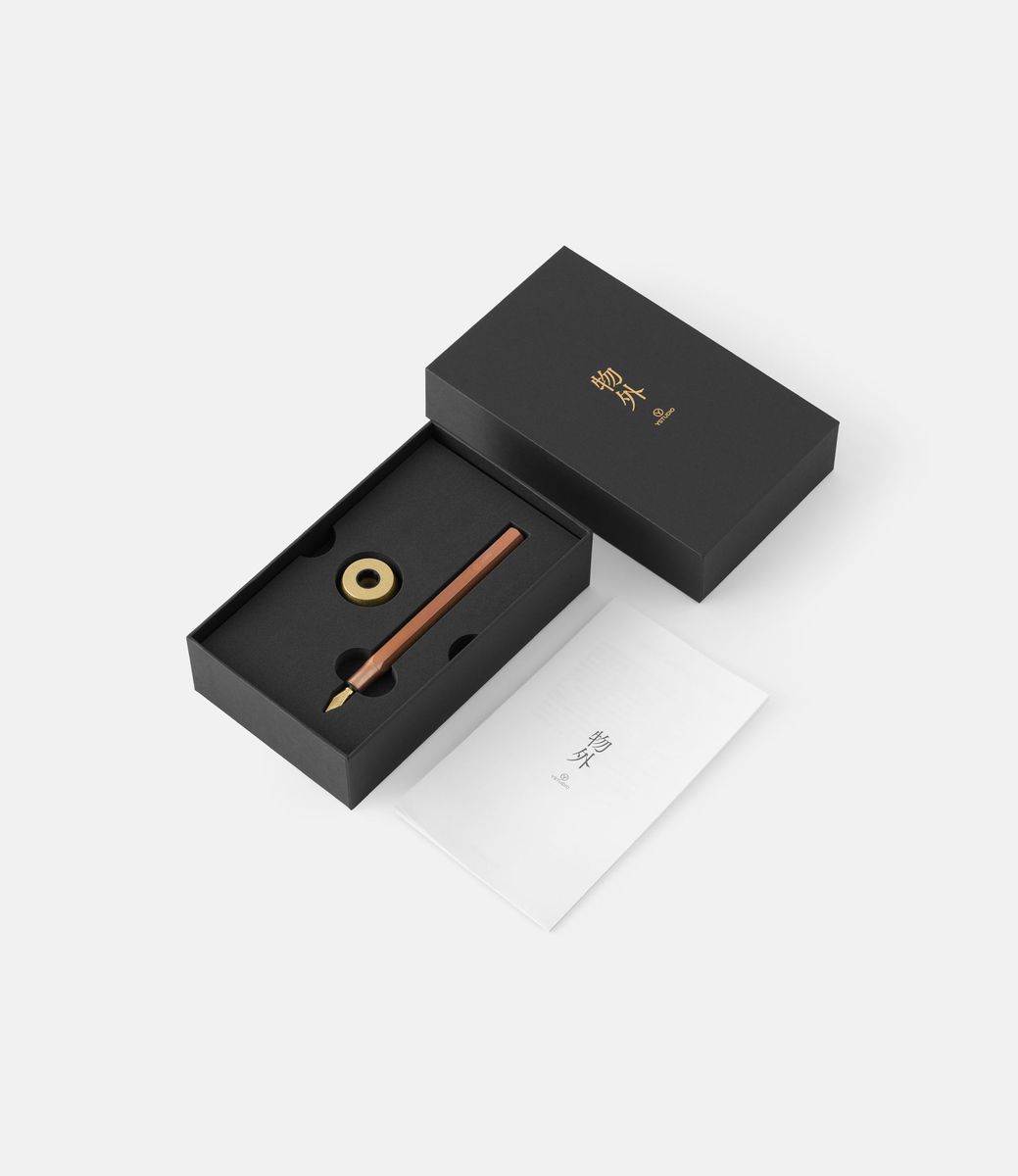 Ystudio Classic Desk Copper — перьевая настольная ручка