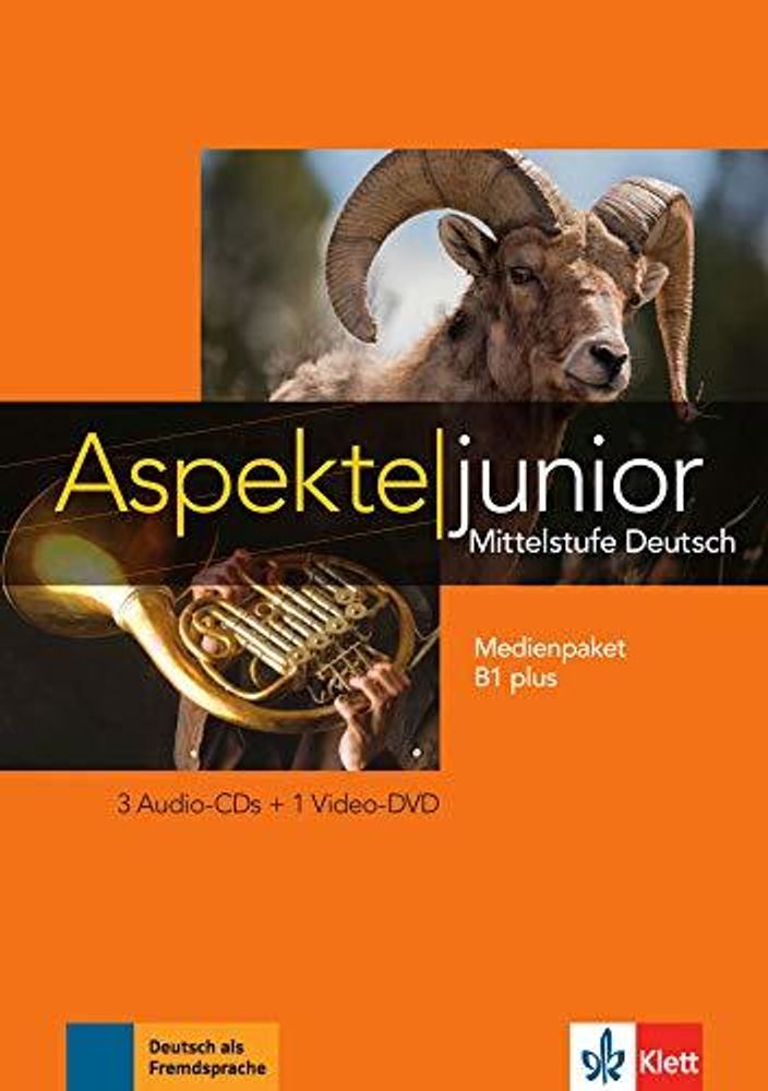 Aspekte junior B1 plus  Medienpaket (3 CDs + Video)