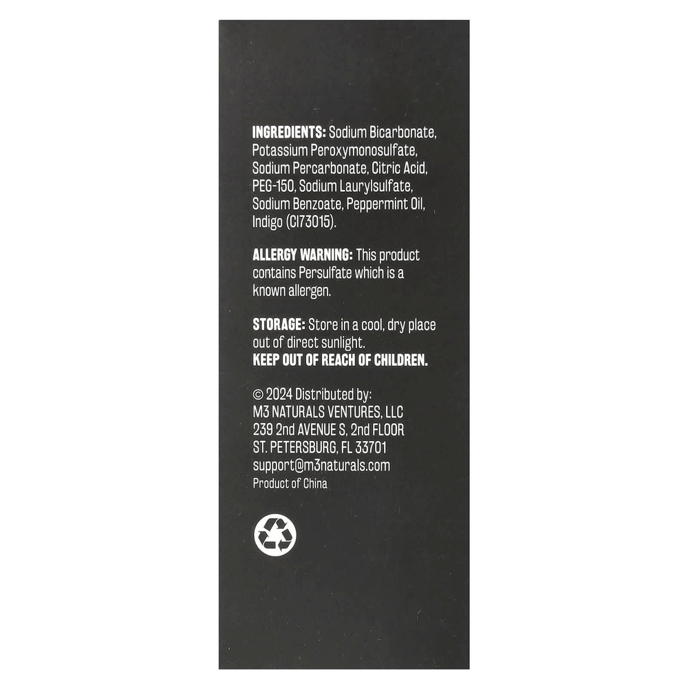 M3, очиститель для пенок, мята, 60 таблеток