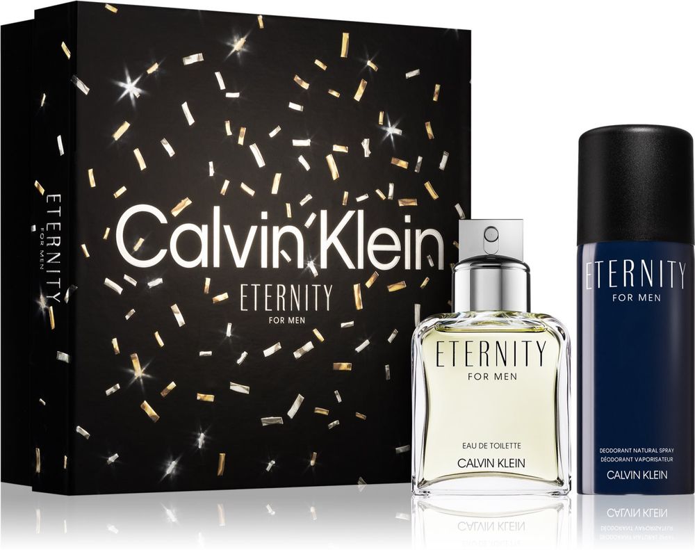 Calvin Klein Eau de toilette 100 мл + дезодорант спрей 150 мл Eternity for Men