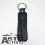 Брелок для ключей Кожа  НИССАН NISSAN  (Плоский)