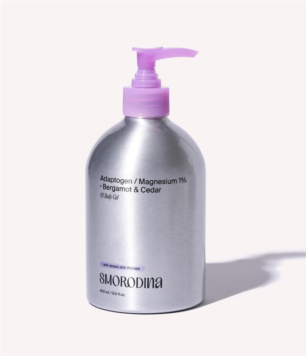 Гель для душа с адаптогенами и магнием 400 ml (Smorodina)