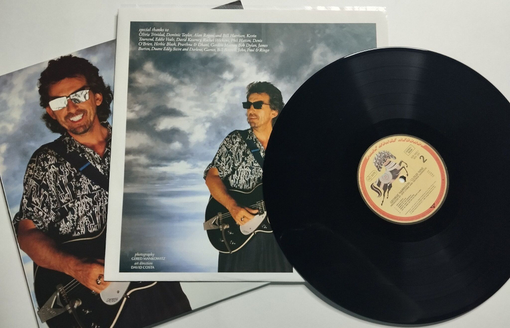 Винтажная виниловая пластинка LP George Harrison Cloud Nine (Germany 1987)