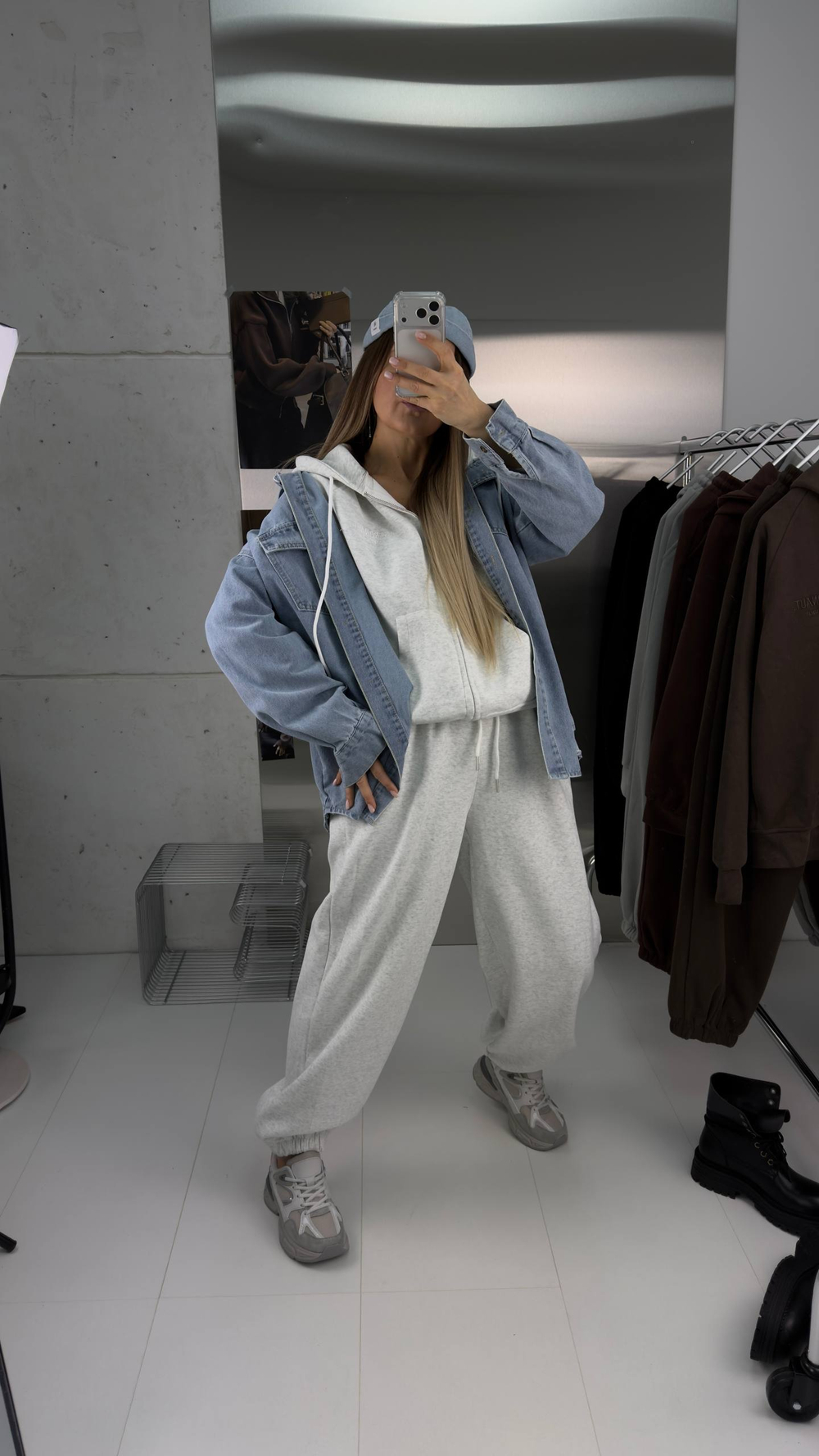 Костюм женский арт. 892 цвет "меланж"