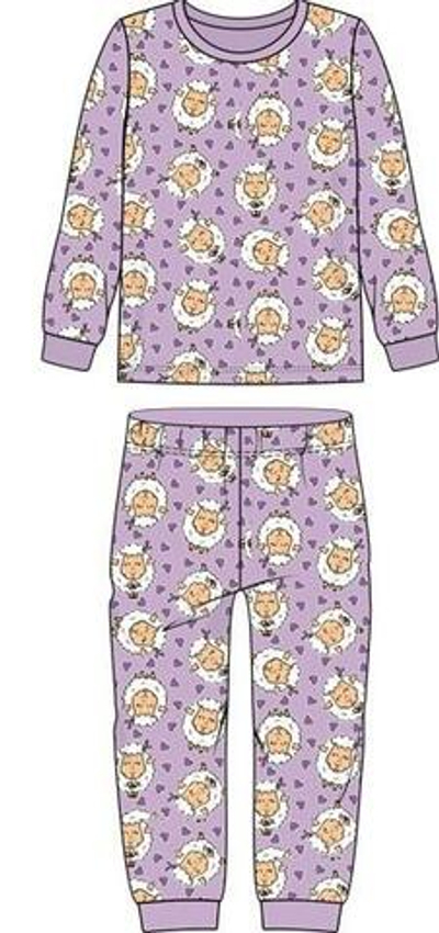 Пижама для девочки р.92-52 сиреневый