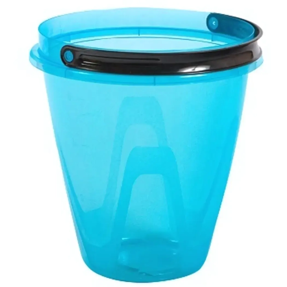 Ведро прозрачное Лайт 8л мультиколор