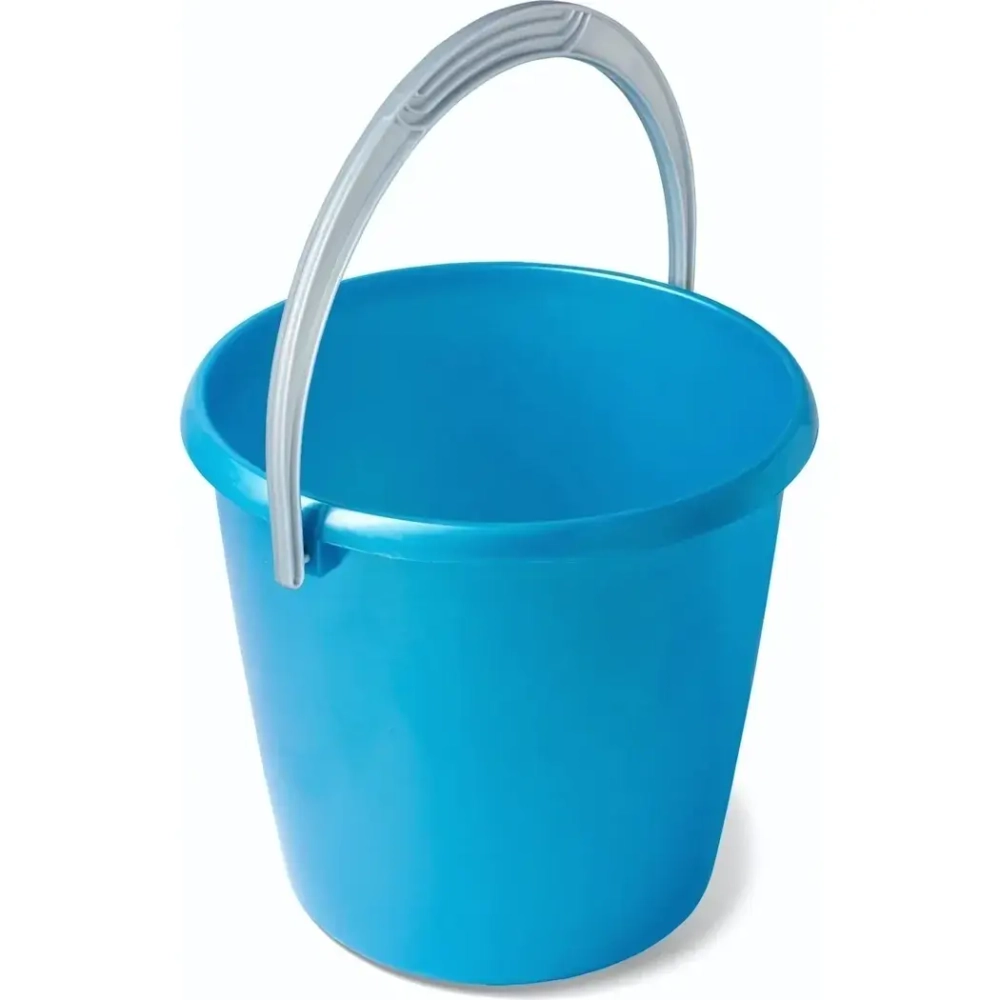 Ведро Соло10л перламутровое бирюзовое С633БИР