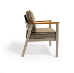 Комплект мебели Isra Dining Set. Алюминий, ироко. Поставка 45 дней.